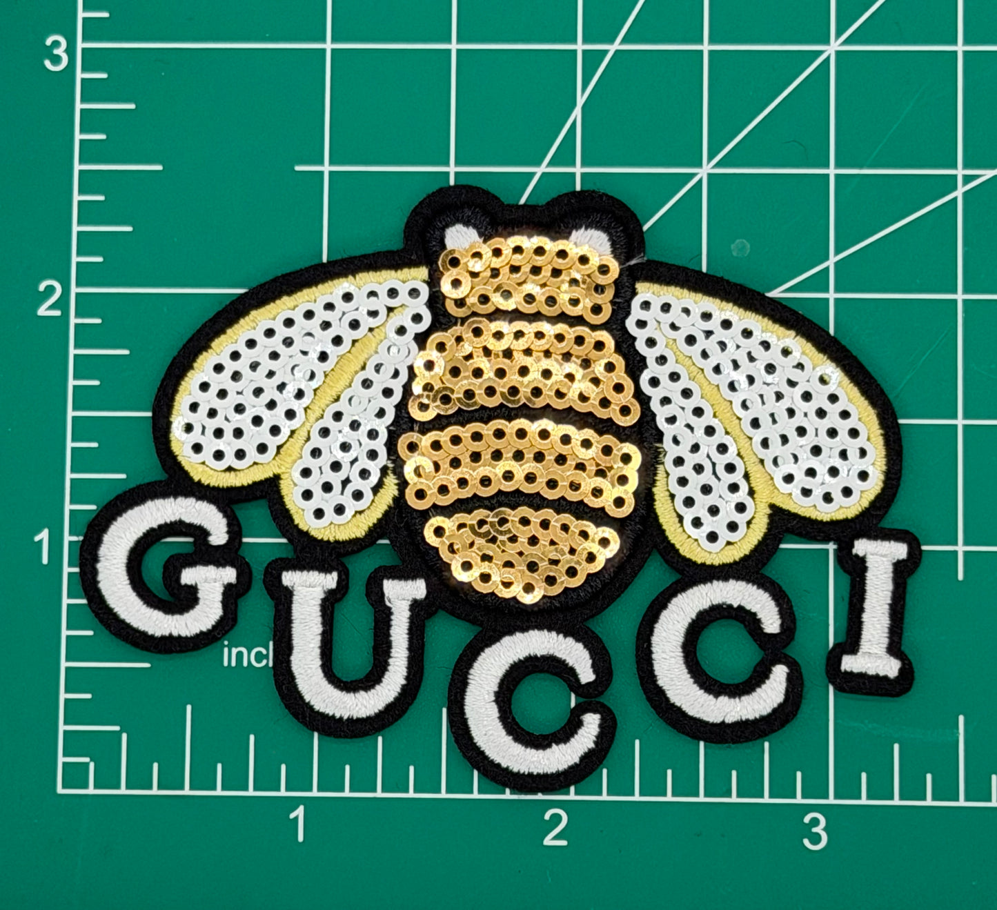 2PC DESIGNER “GUCCI” PATCH SET