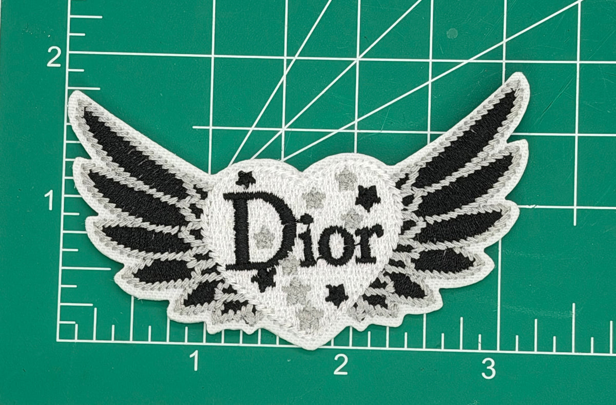 3PC “DIOR” PATCH SET