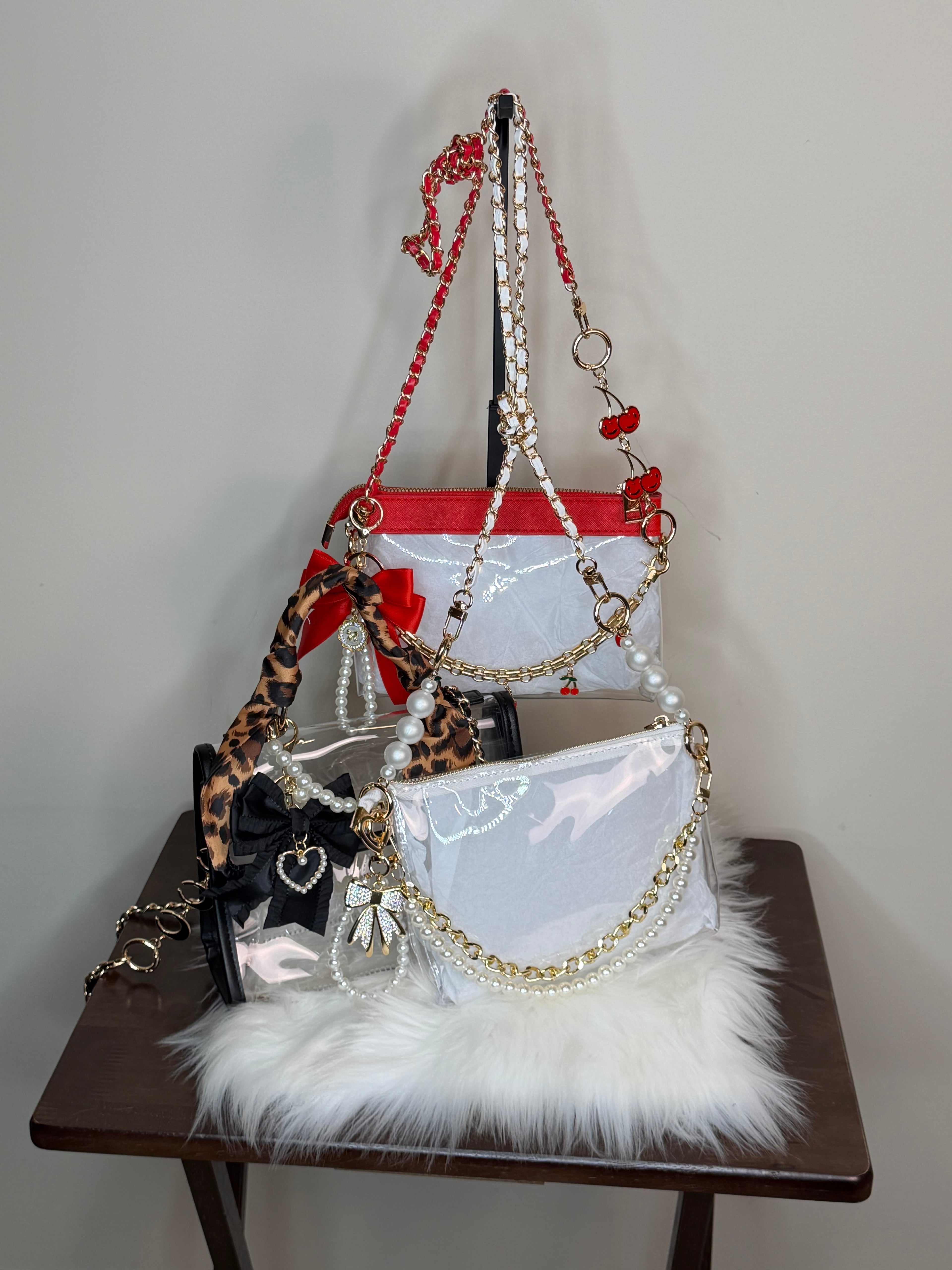 Clear Concert & Stadium Handbags and Crossbody