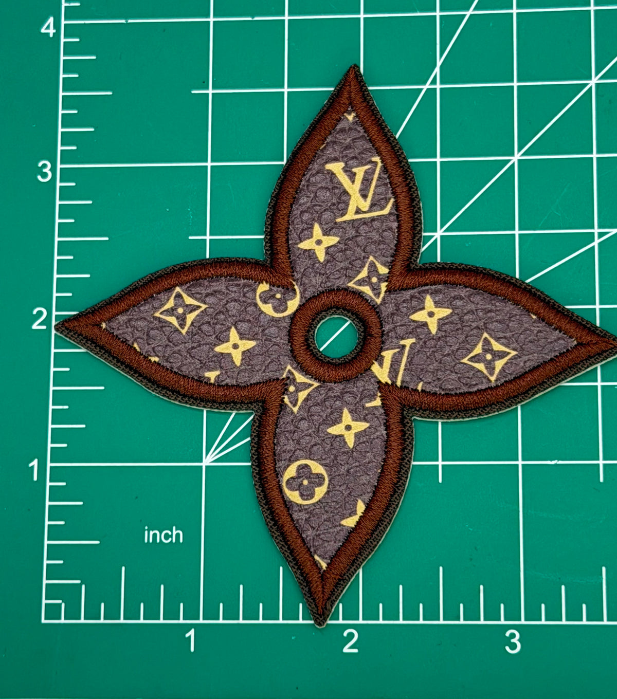 5PC “LV” COWGIRL PATCH SET