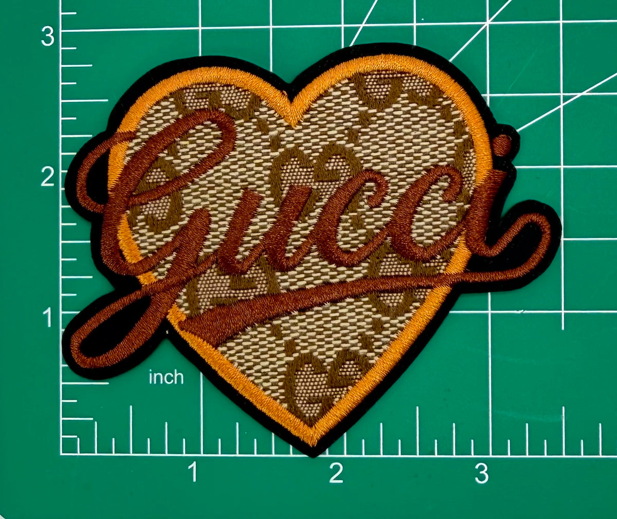 3PC “GUCCI” SEXY GIRL IRON-ON SET