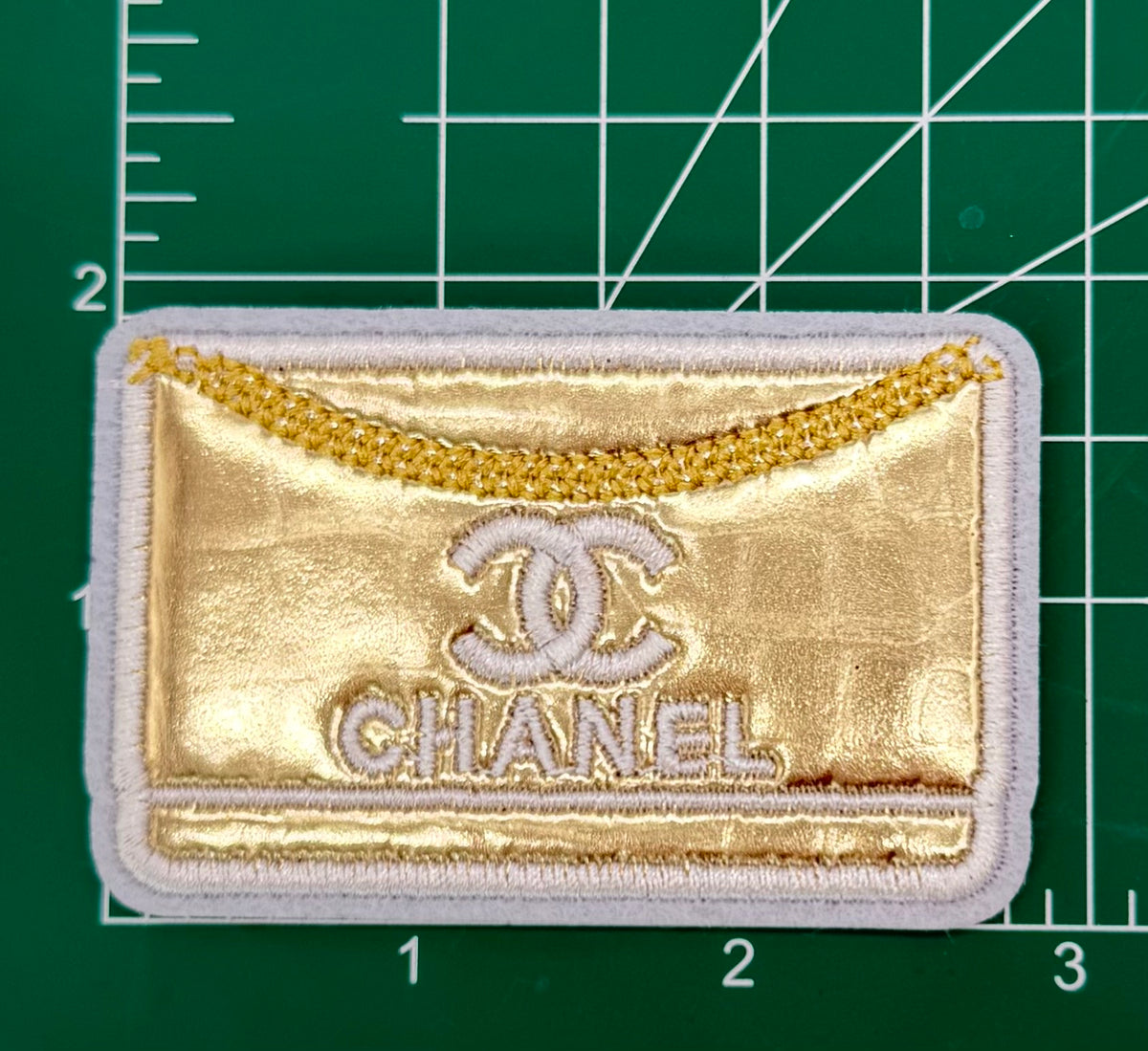 4PC DESIGNER “CHANEL” PATCH BROOCH SET