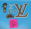 Designer Inspired Logo/ BETTY BOOP, “LV” Embroidered PATCHES, CHARMS