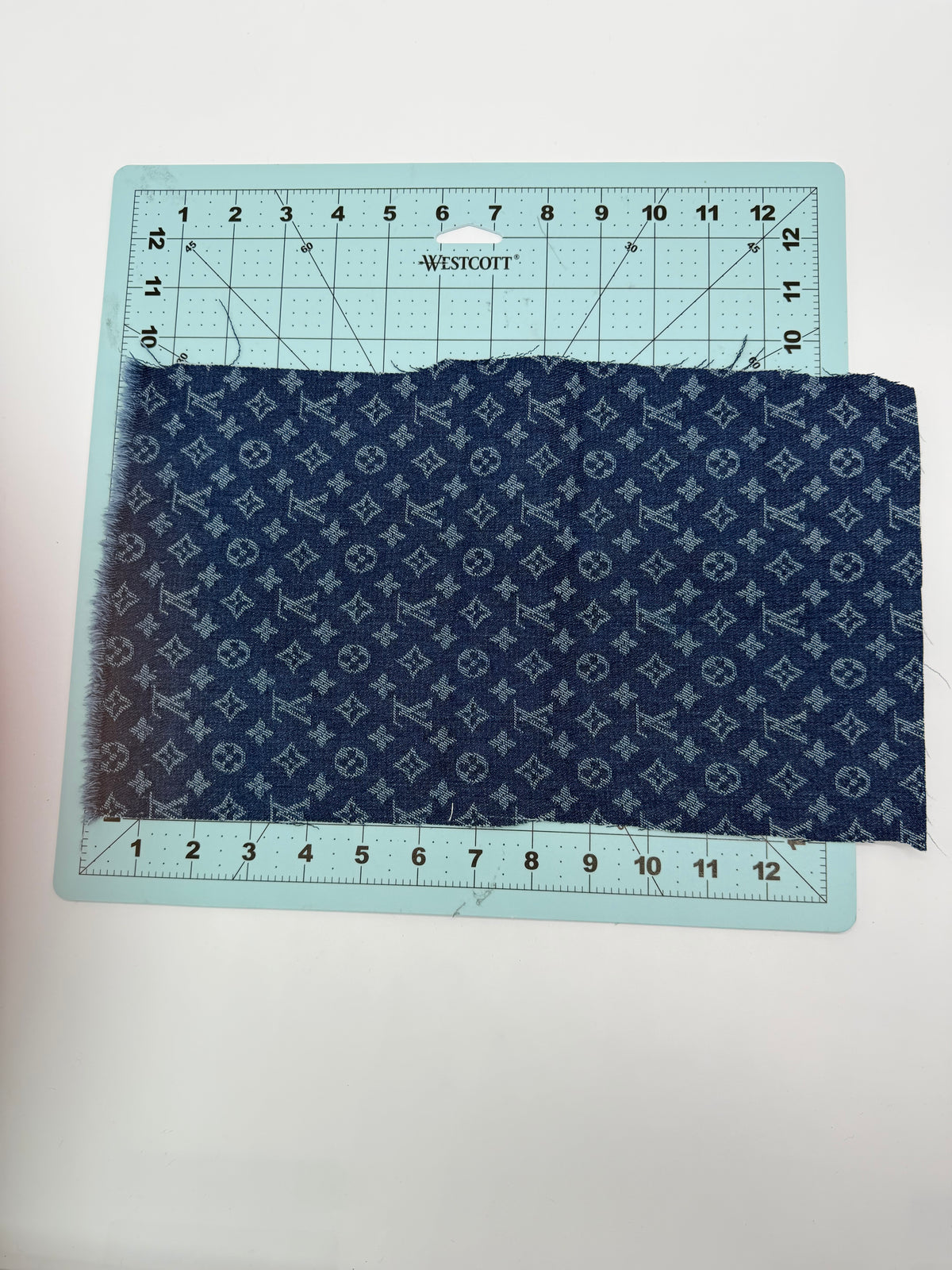 8PC DESIGNER “LV” FABRIC/PATCH/CHARM SET