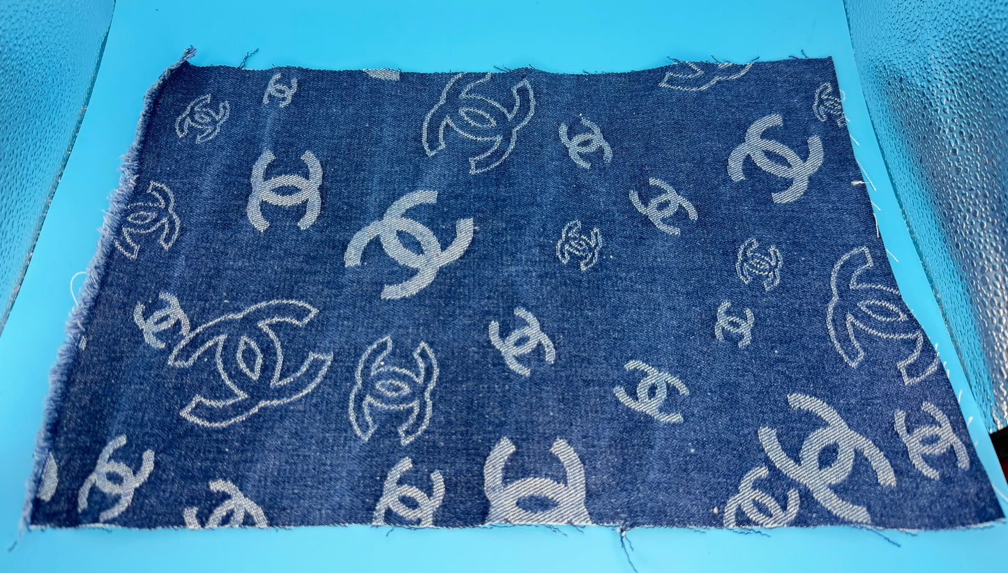 5PC DESIGNER “CC” FABRIC/PATCH/CHARM SET