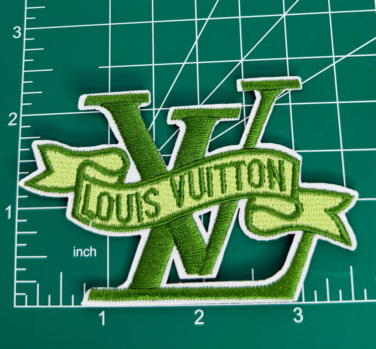 6PC “LV” DESIGNER PATCH/ BROOCH SET