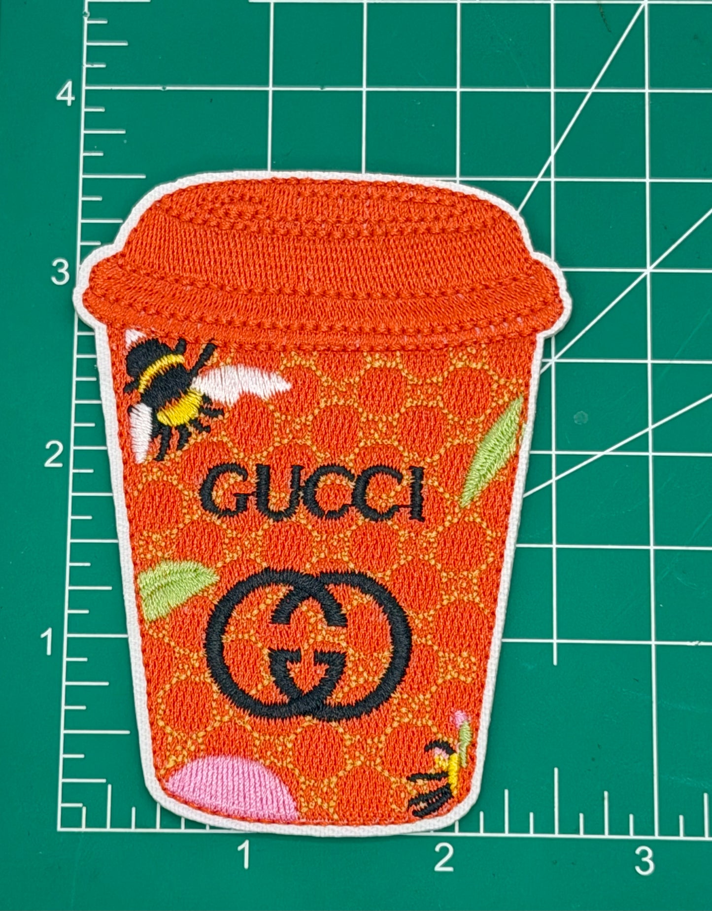 2PC DESIGNER “GUCCI” PATCH SET