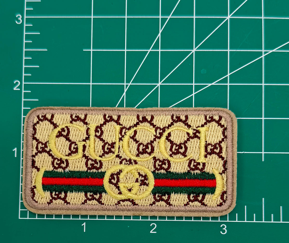 NEW 6PC “GUCCI” DIVA IRON-ON PATCH/CHARM SET