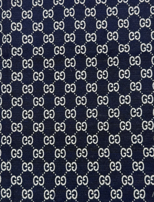 DESIGNER “GUCCI” LOGO FABRIC