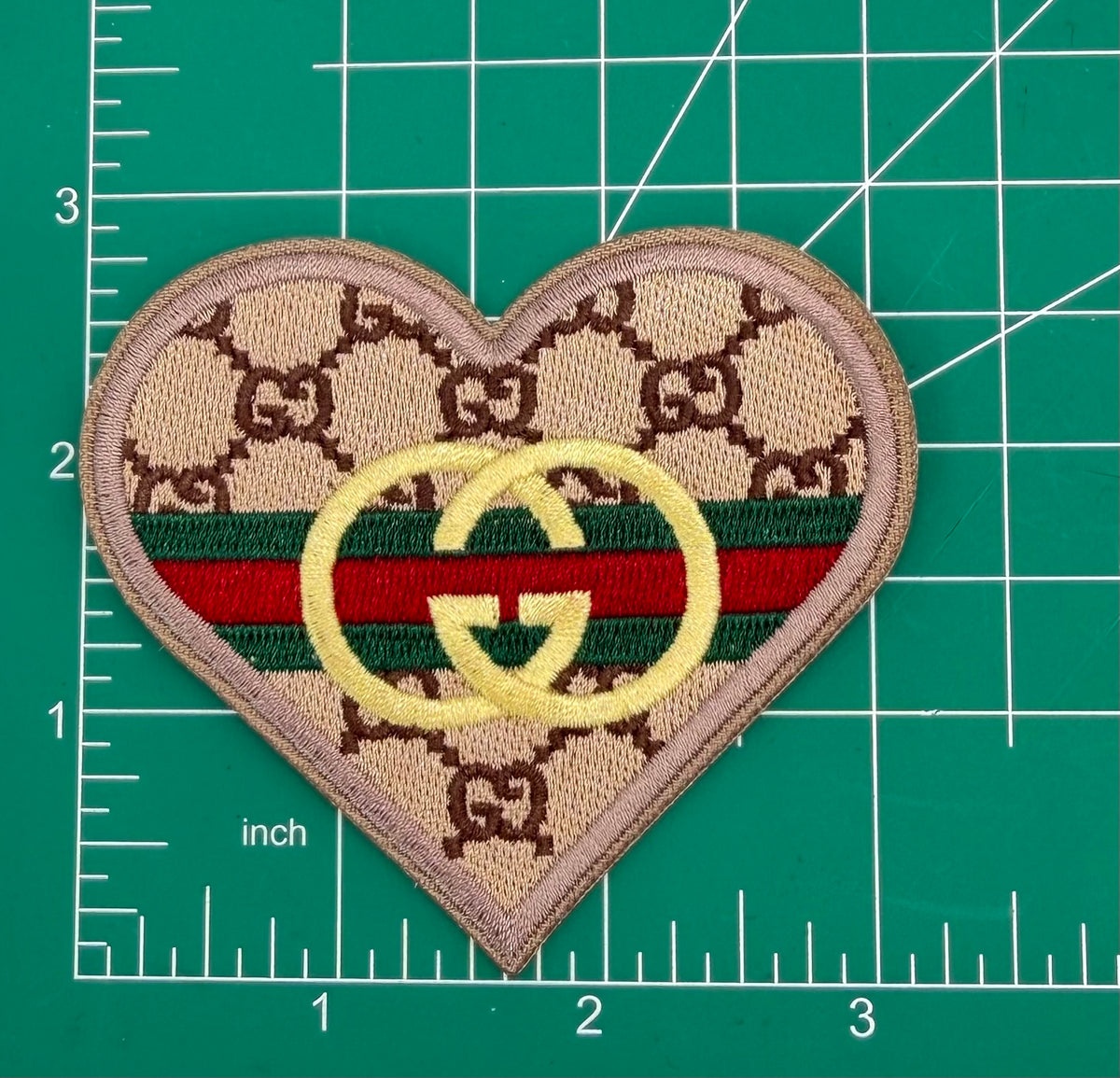 NEW 6PC “GUCCI” DIVA IRON-ON PATCH/CHARM SET