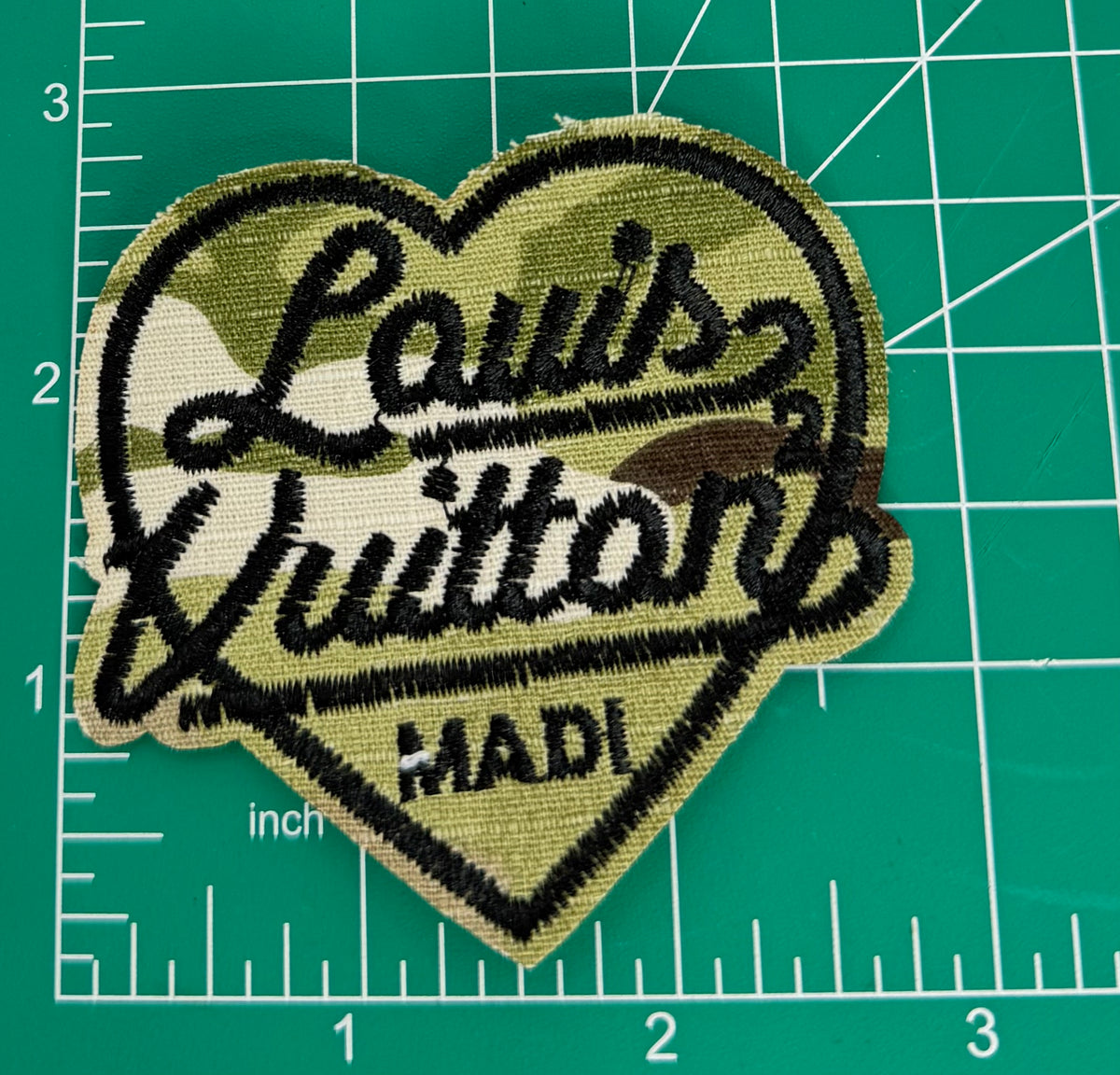 6PC “LV” DESIGNER PATCH/ BROOCH SET