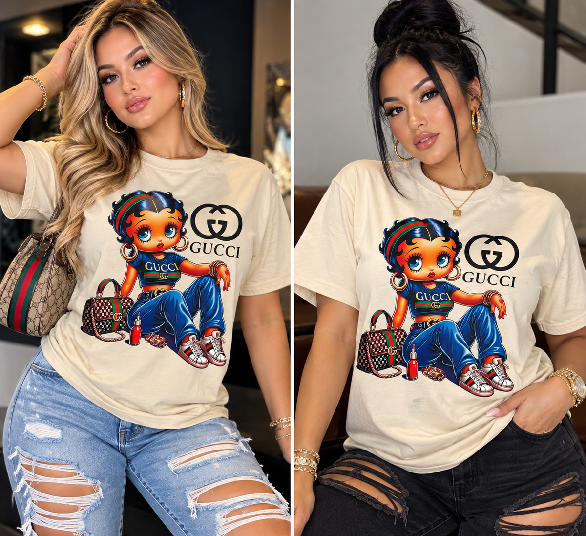 FASHION “GUCCI” TEE