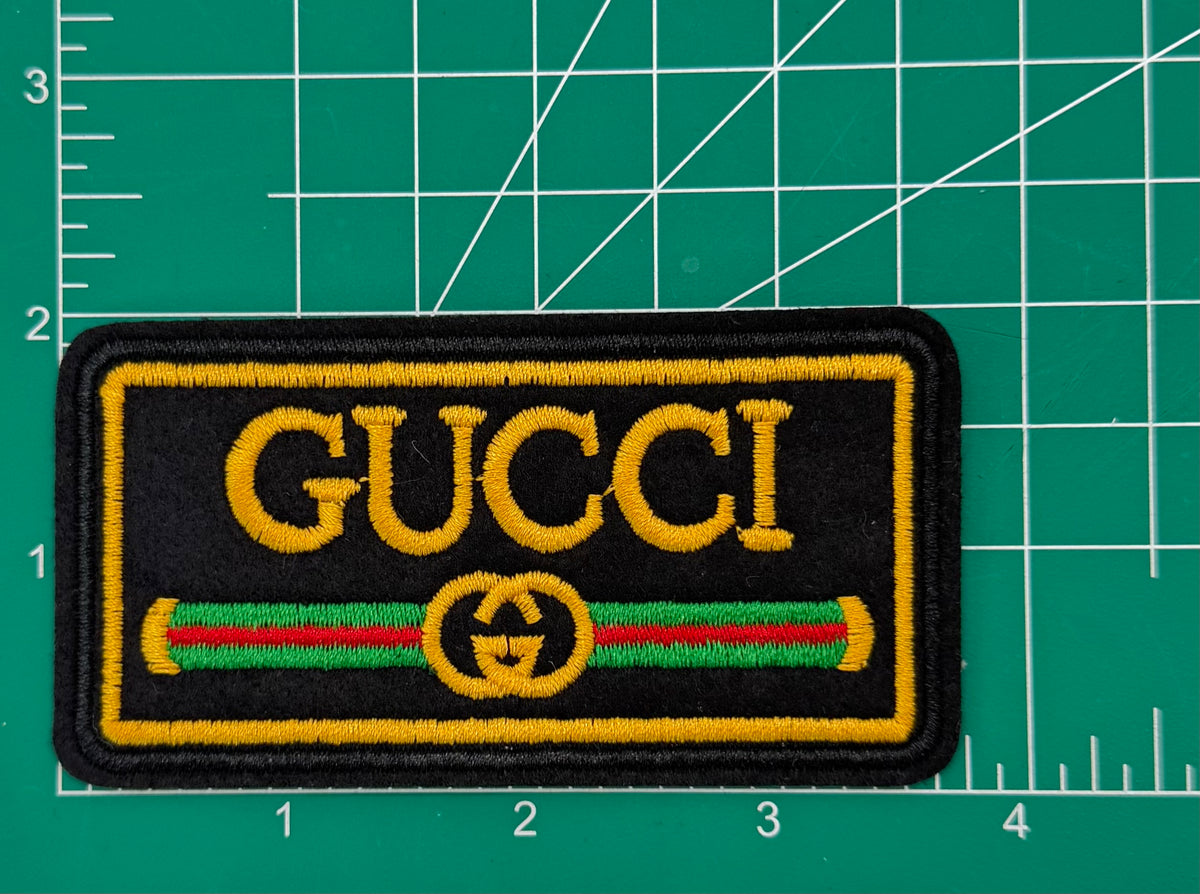 5PC “GUCCI” ARMY GIRL PATCH SET