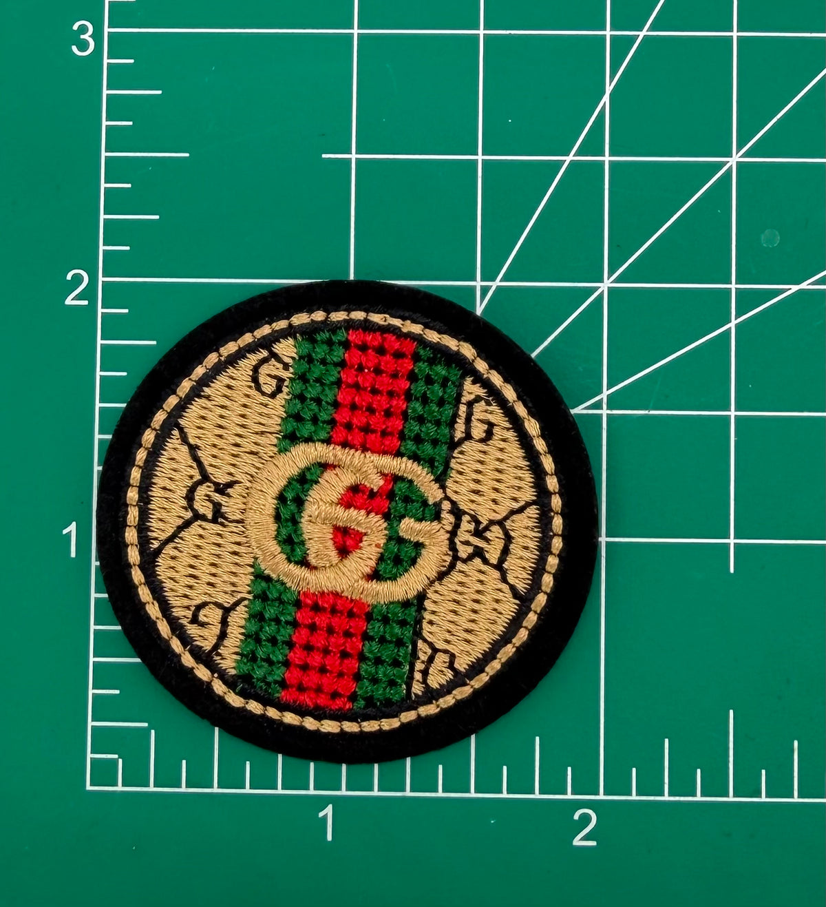 NEW 6PC “GUCCI” DIVA IRON-ON PATCH/CHARM SET