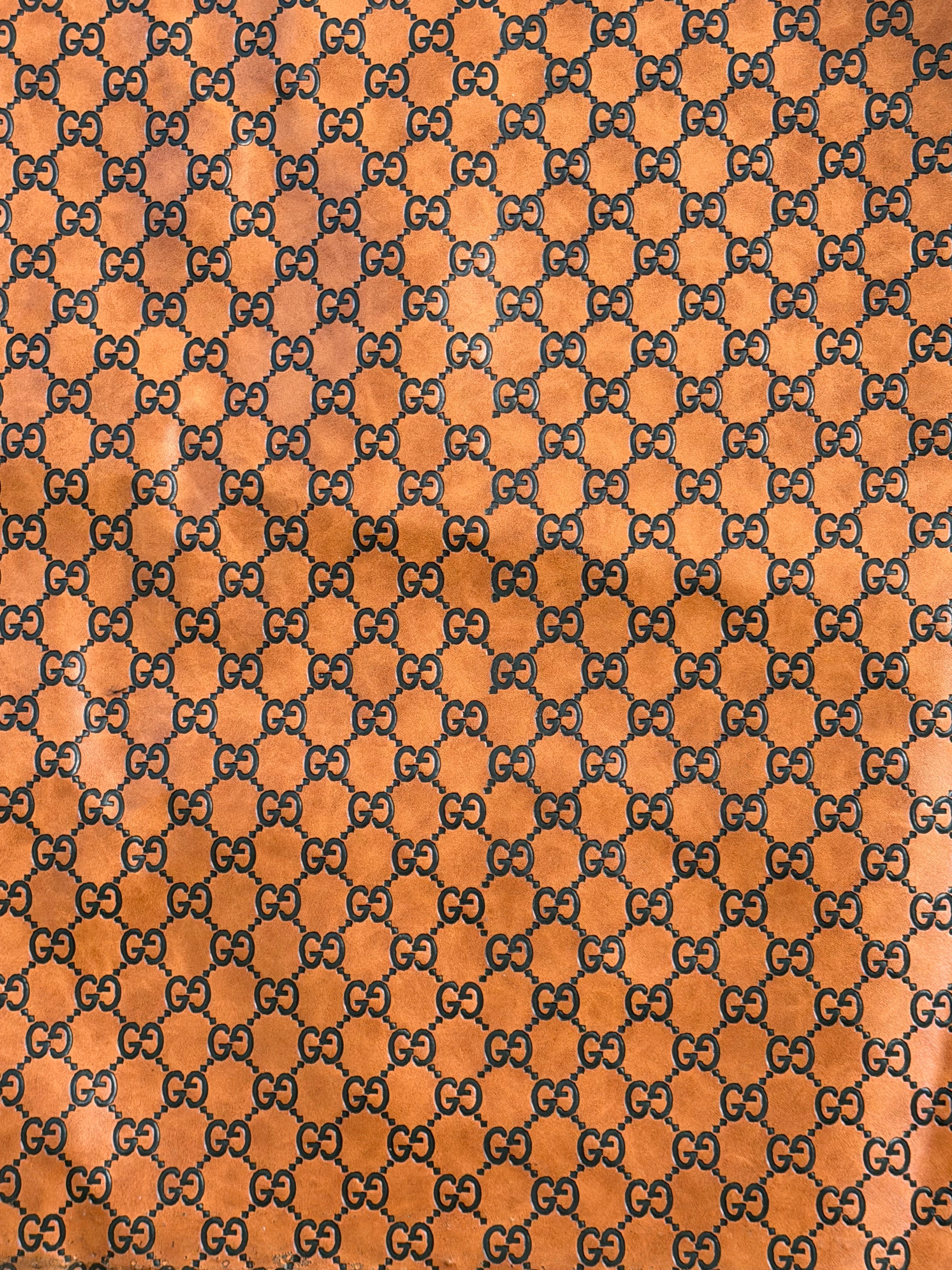 LUXURY DESIGNER INSPIRED LEATHER FABRIC “GUCCI”