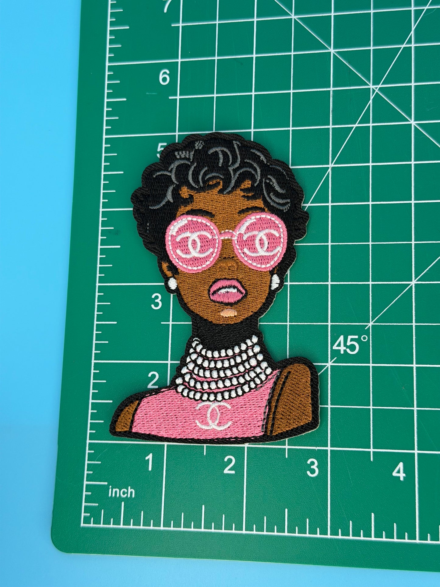 4PC DESIGNER “CHANEL” PATCH/CHARM SET