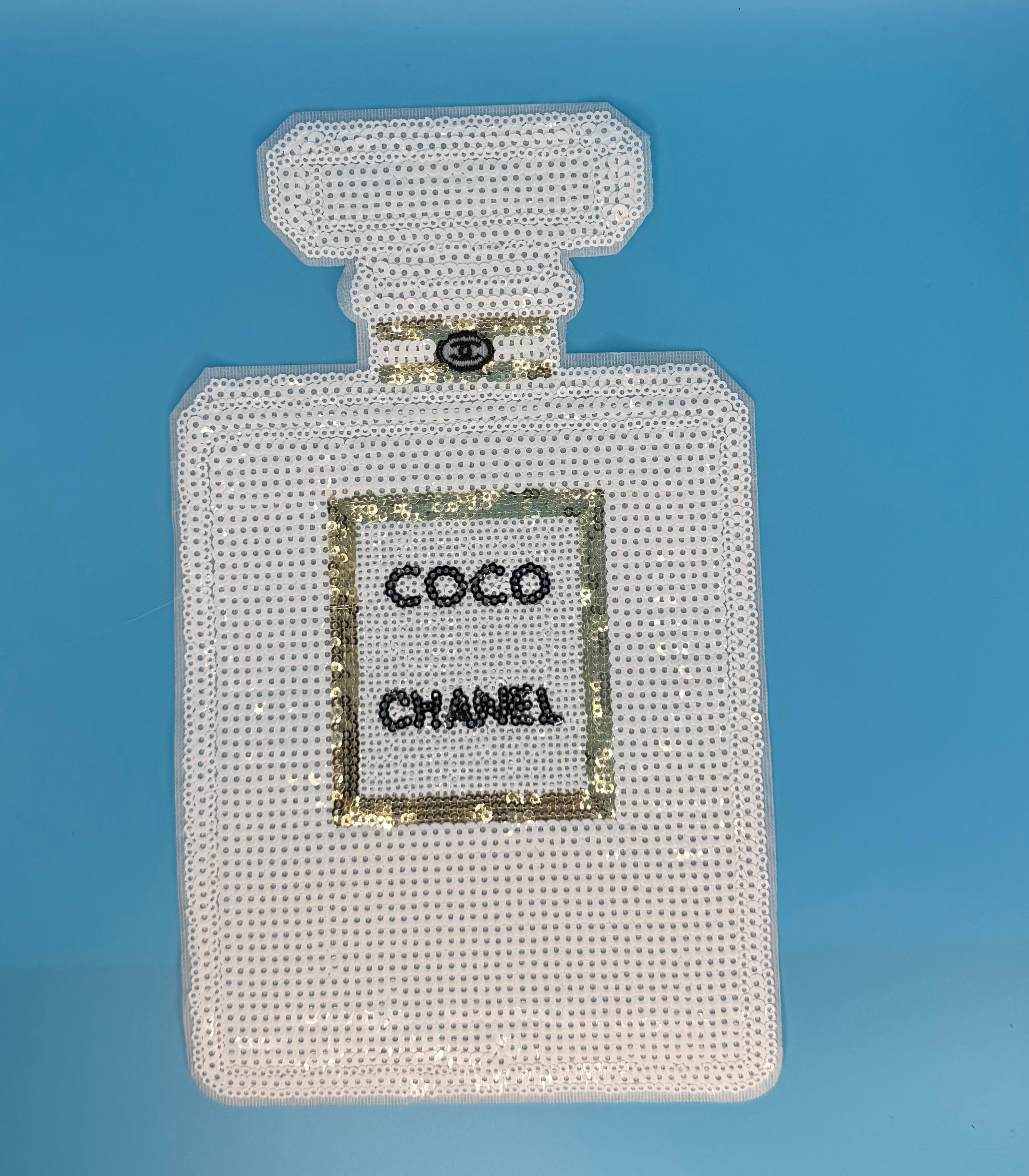 LARGE LUXURY INSPIRED “CHANEL” PATCH