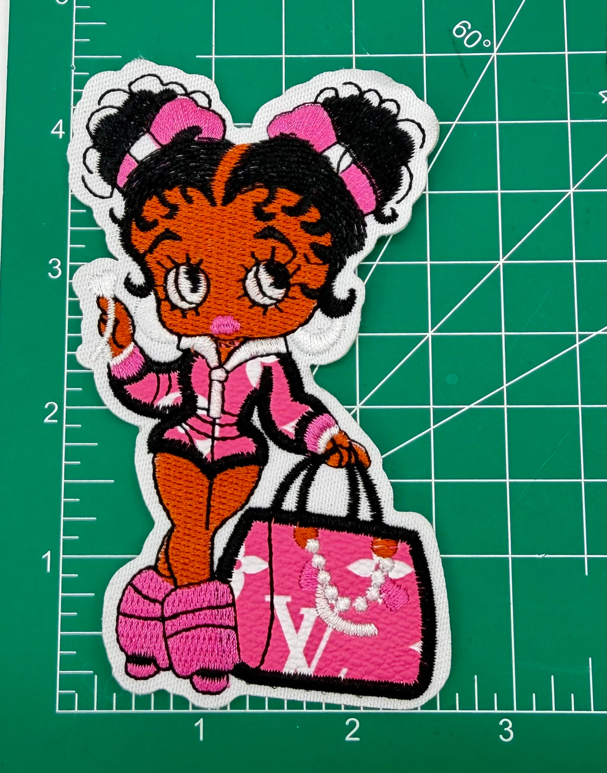 5PC “LV” “SWEETIE” Patch/charm set