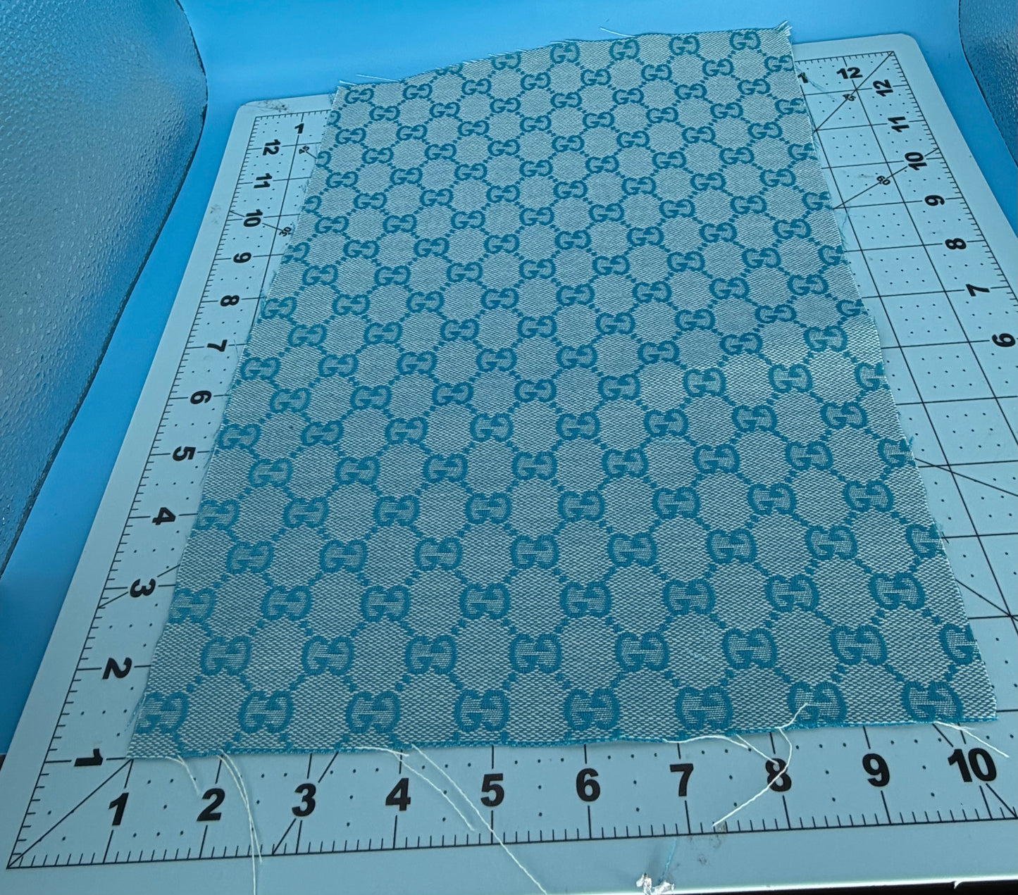 DESIGNER INSPIRED LOGO FABRIC “GUCCI” FABRIC