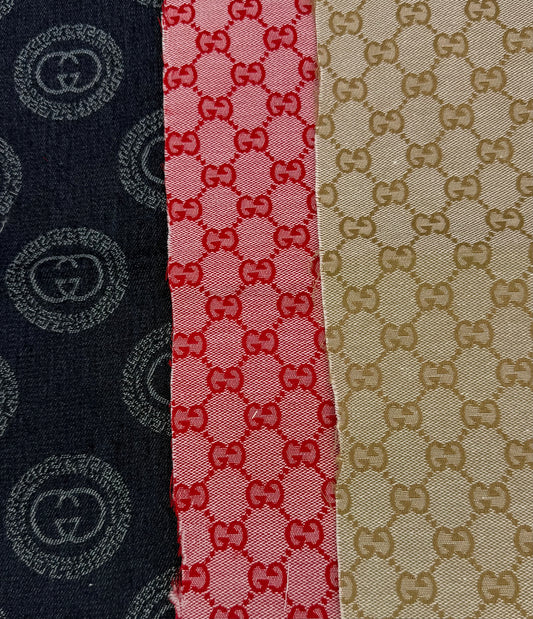 3PC “GUCCI” FABRIC SHEET SET