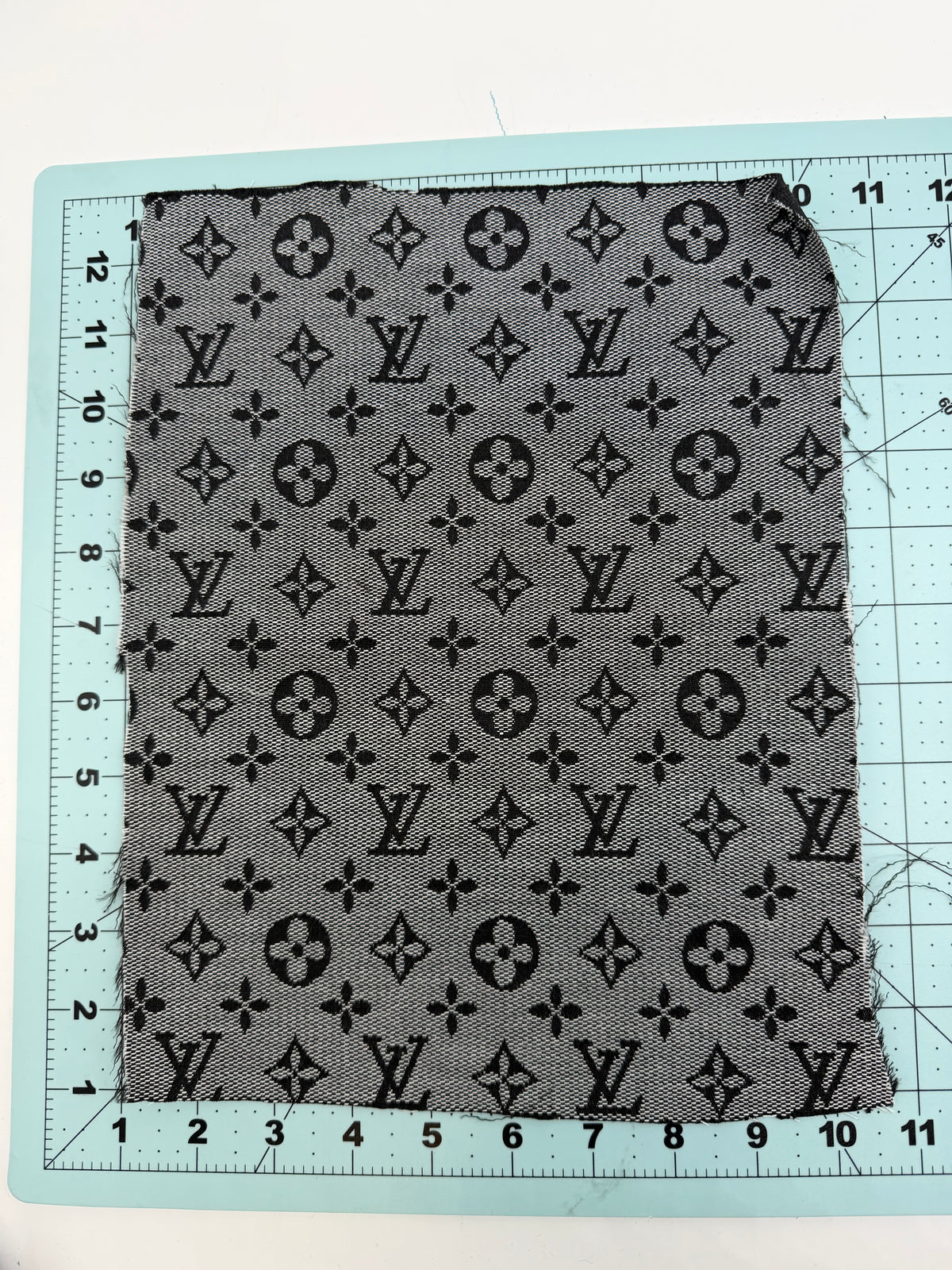 3PC “LV” FABRIC SET BLK/BRN/GRY