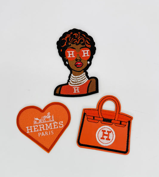 “HERMES” 3PC PATCH SET