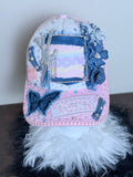 DESIGNER INSPIRED “SOMEBODYS PROBLEM” CUSTOM TRUCKER HAT