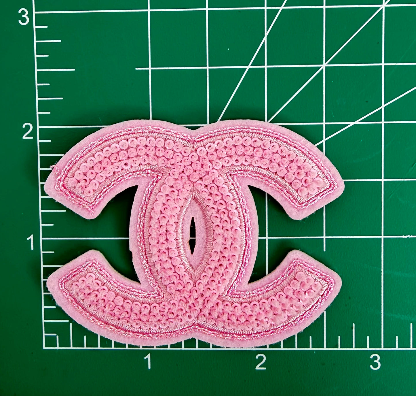 “AKA” “CHANEL”5PC IRON ON PATCH SET