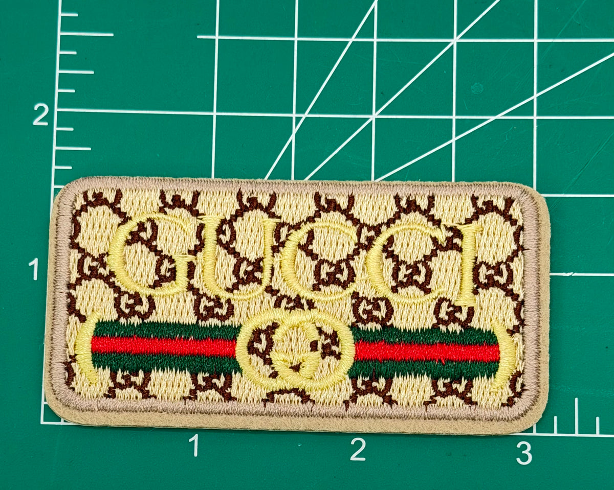 4PC “GUCCI” “COOKIE MONSTER” Patch set