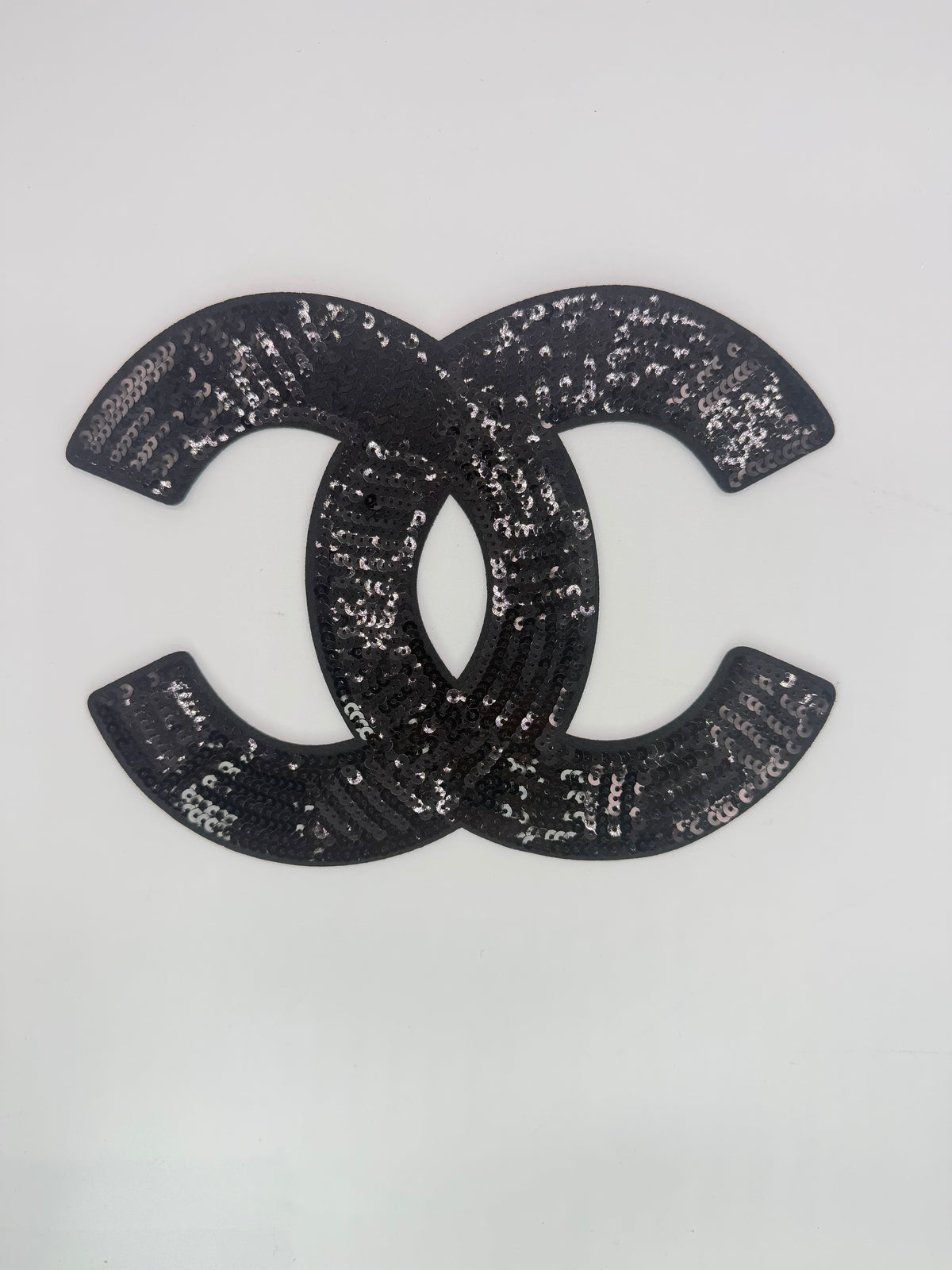 NEW LARGE PATTERNED SEQUIN “CHANEL” PATCH