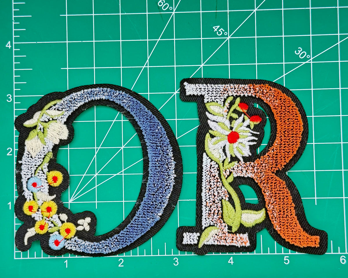 7PC DESIGNER “DIOR” PATCH/BROOCH SET