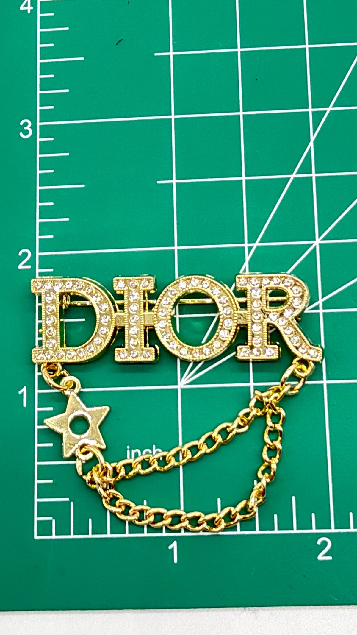 7PC DESIGNER “DIOR” PATCH/BROOCH SET