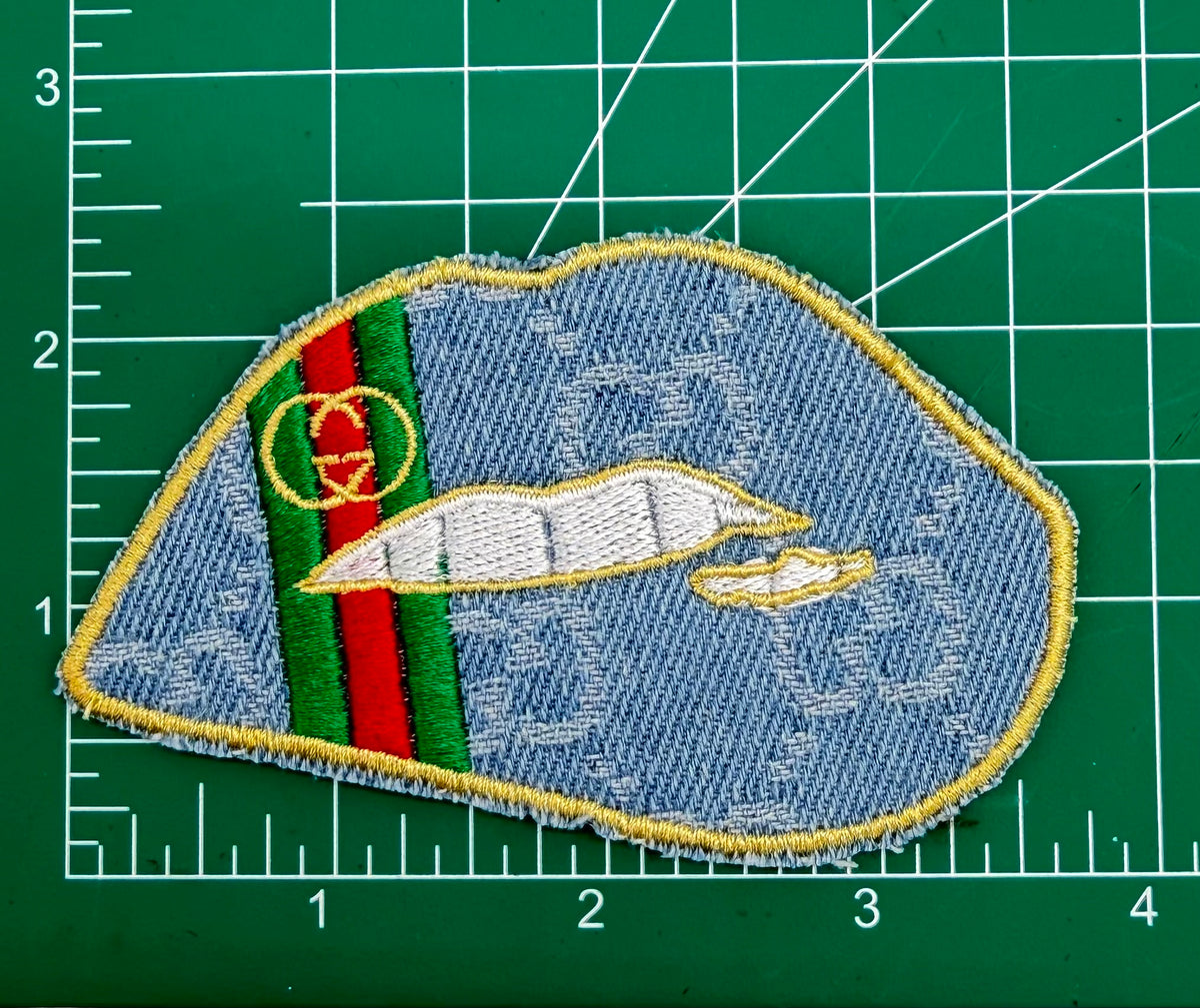 3PC “GUCCI” IRON-ON PATCH