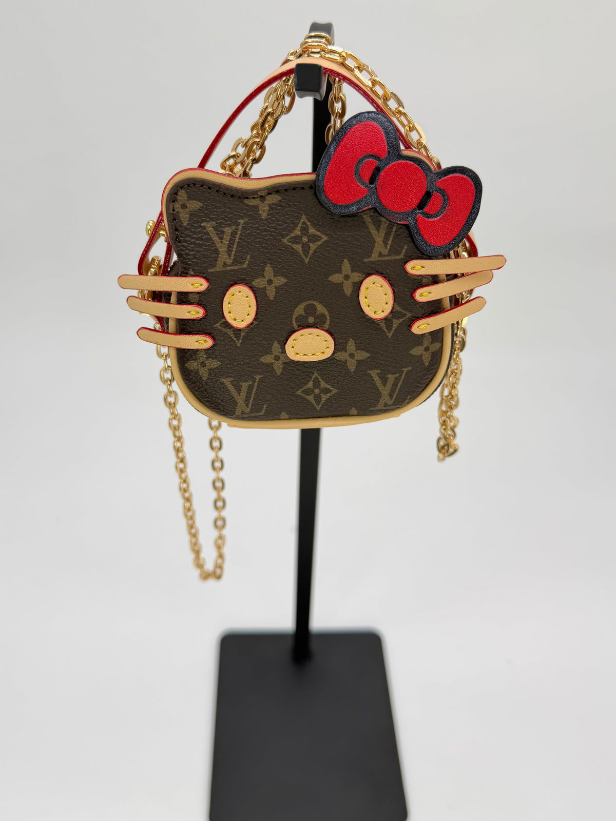 NEW BROWN “LV” “HELLO KITTY” CROSSBODY PURSE