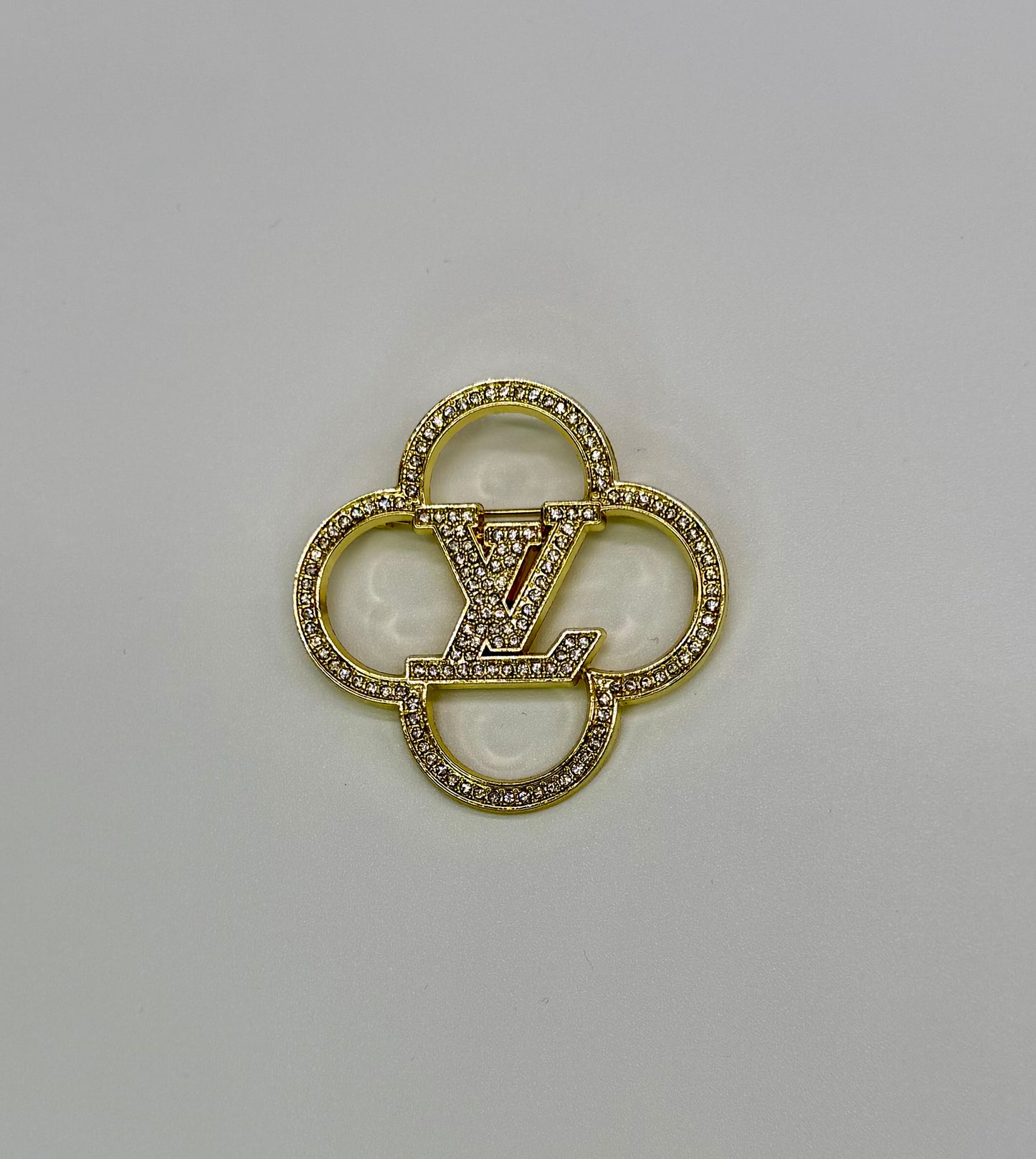 4PC DESIGNER “LV” PATCH/CHARM SET