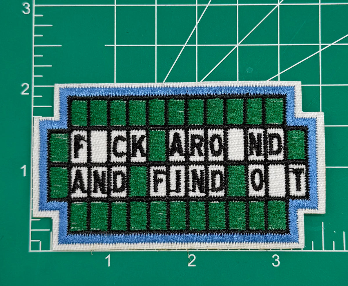 4PC “LV” IRON-ON PATCH SET