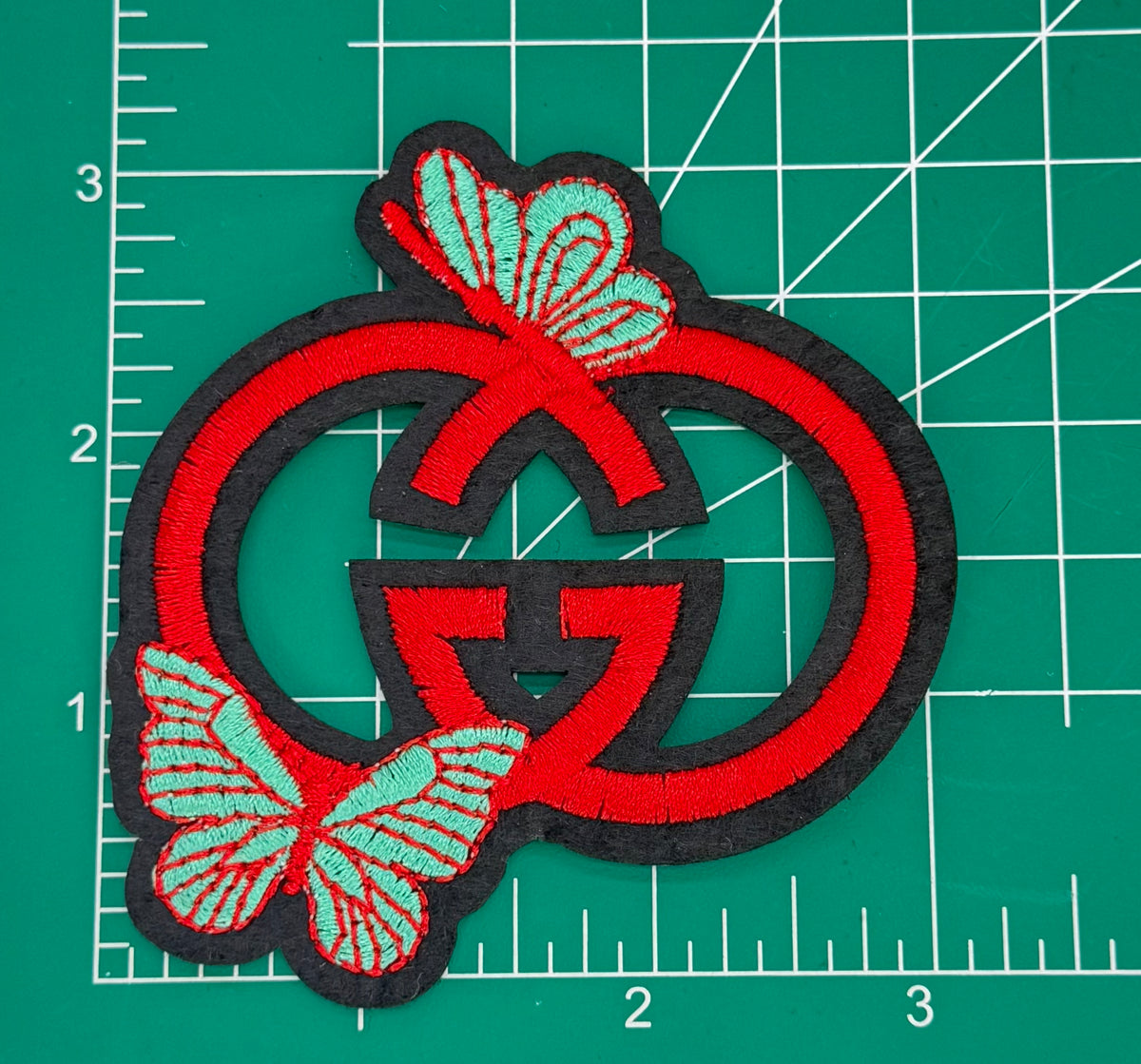 6PC “GUCCI” HELLO KITTY PATCH SET