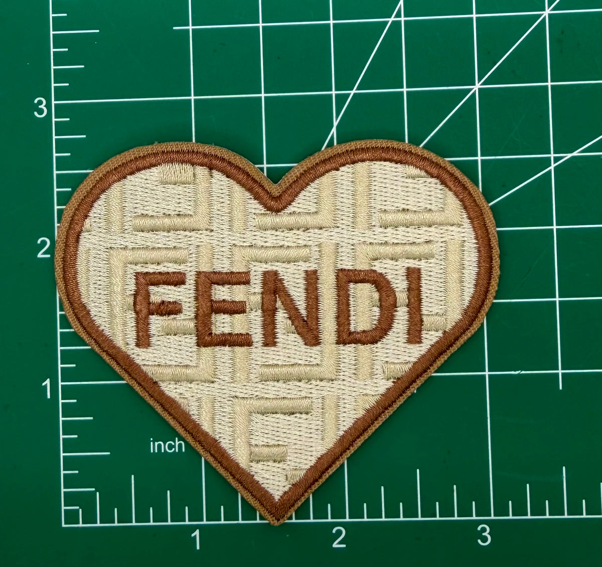 5PC “FENDI” “Sophisticated lady” patch/charm set