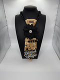 “GOLD “BLESSED” TIE