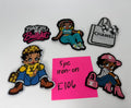 5pc Embroidered Iron-On Patch DESIGNER INSPIRED “ LV”, “GUCCI”Accessories & Apparel, E106