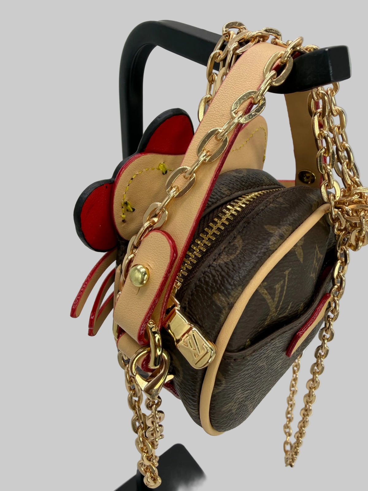 NEW BROWN “LV” “HELLO KITTY” CROSSBODY PURSE