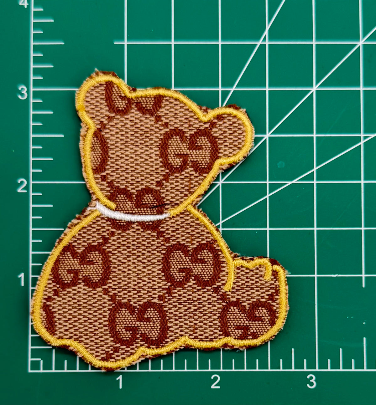 6PC “GUCCI” IRON-ON PATCH SET