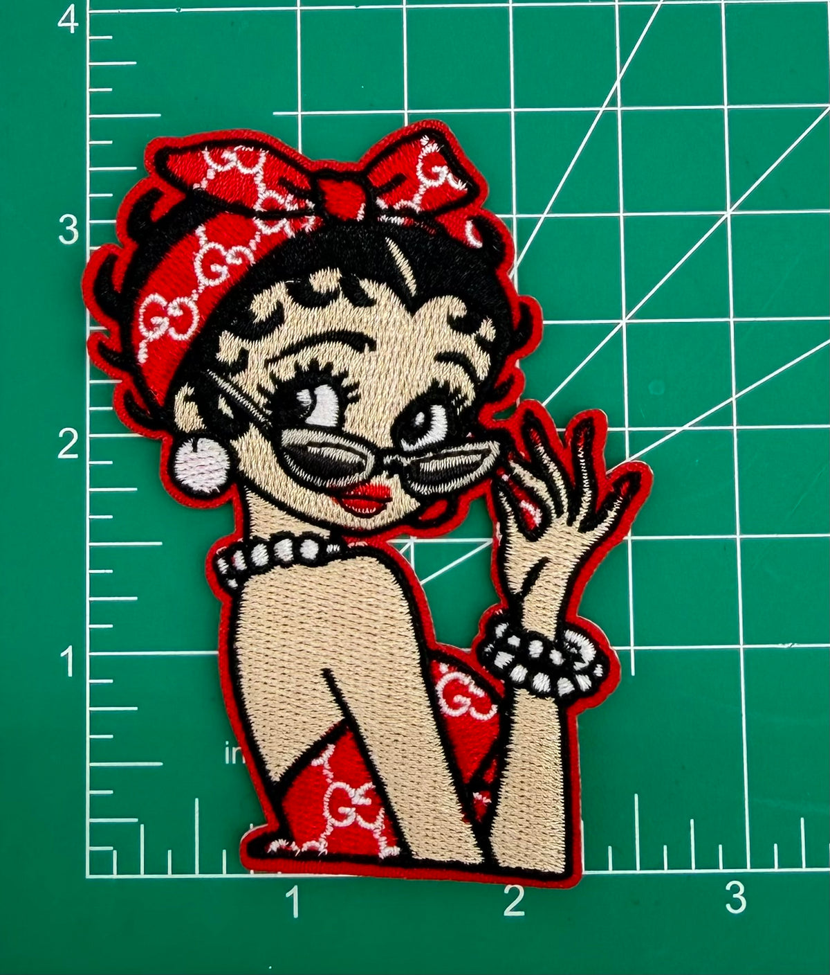 4PC “GUCCI” PATCH SET
