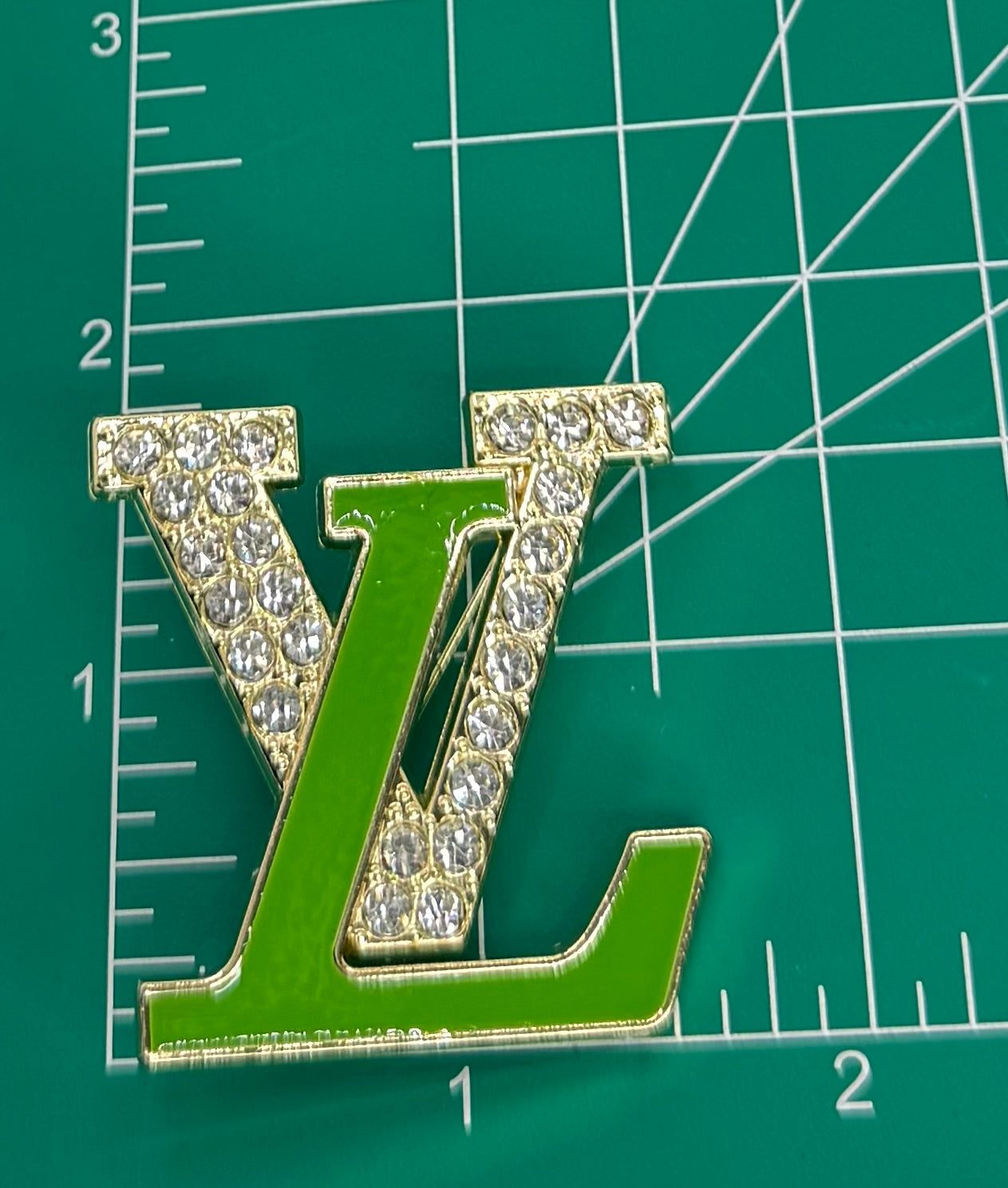 6PC “LV” DESIGNER PATCH/ BROOCH SET