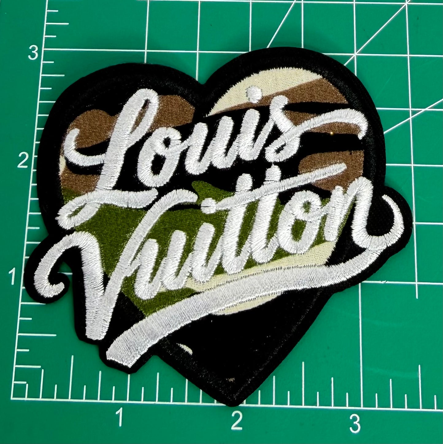 6PC “LV” DESIGNER PATCH/ BROOCH SET