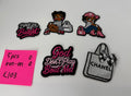 5pc Embroidered DESIGNER INSPIRED “CHANEL”, “LV”, “COACH” Patches E103