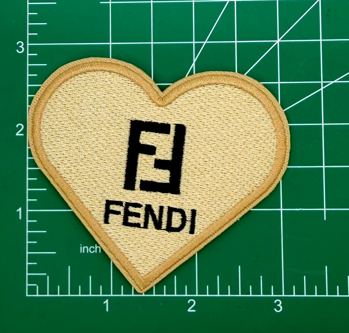 5PC “FENDI” “Sophisticated lady” patch/charm set