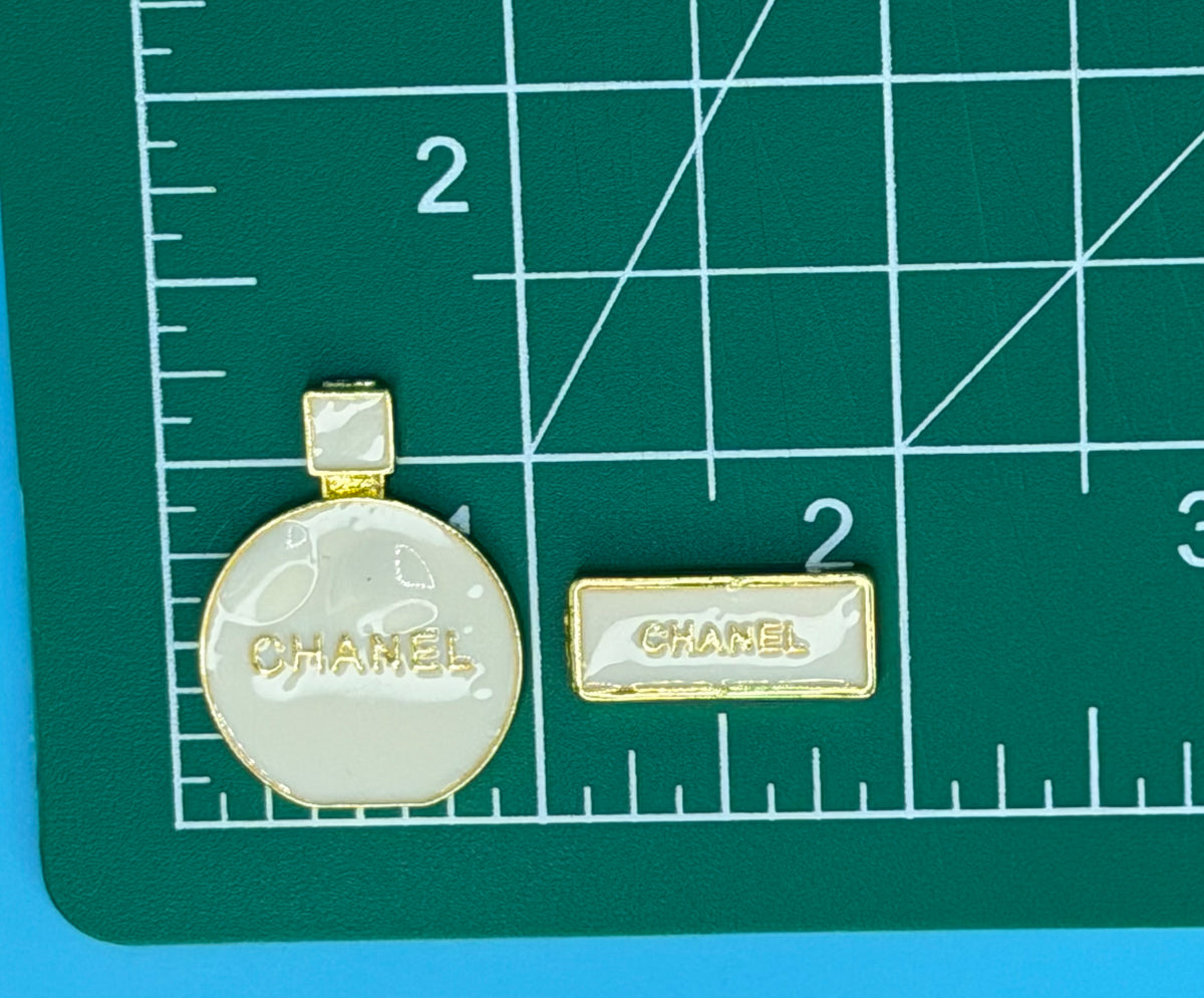 5PC DESIGNER “CC” FABRIC/PATCH/CHARM SET