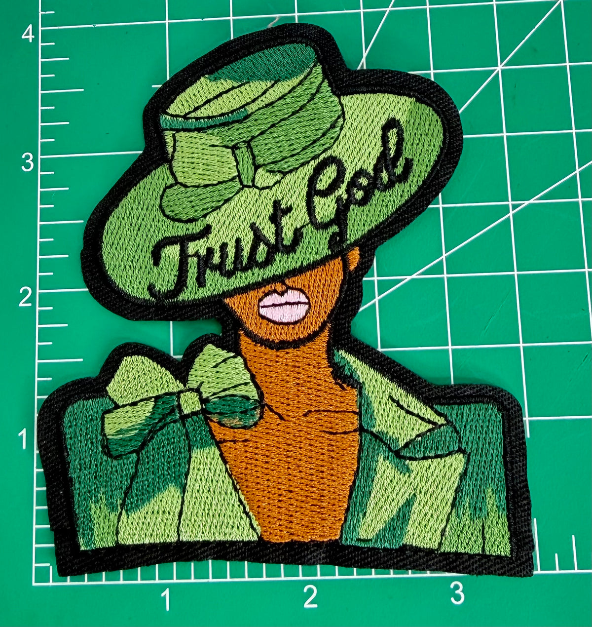 5PC “ DIOR” IRON-ON PATCH/BROOCH SET
