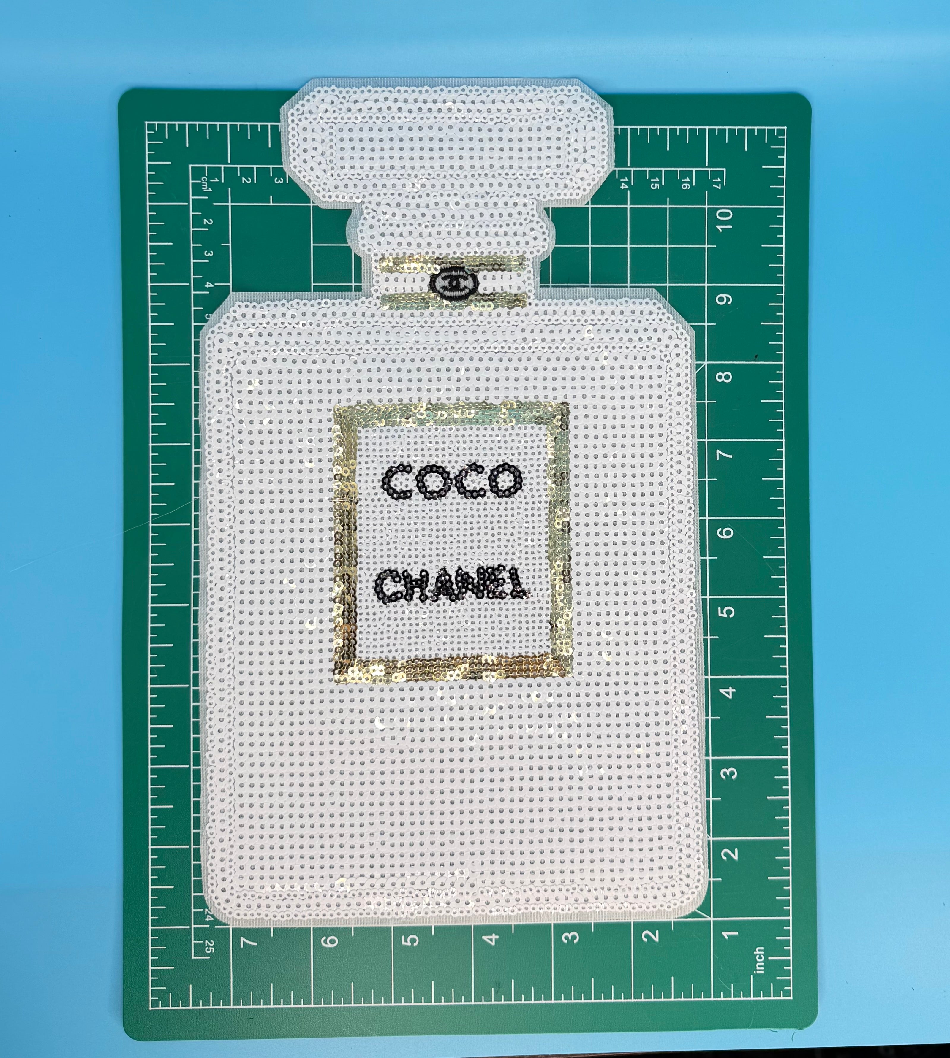 LARGE LUXURY INSPIRED “CHANEL” PATCH